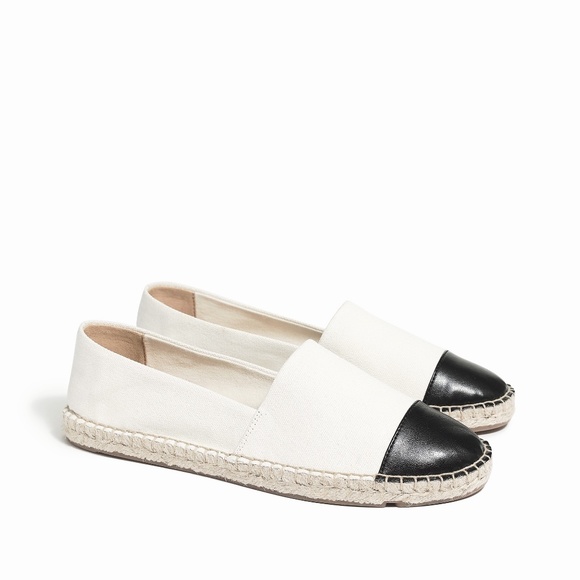 J. Crew Shoes - J.CREW Sz 9 Espadrille Shoes Canvas with Toe Cap